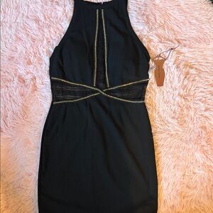 Haute Monde Black Lace Detail Top